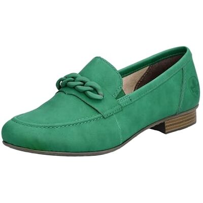 Rieker Damen 51999 Slipper, Smaragd, 38 EU - Publicité Rieker Damen 51999 Slipper, Smaragd, 38 EU - Publicité