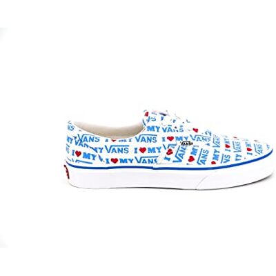 Vans Era Chaussures (I Heart True blanc 36.5 EU - Publicité Vans Era Chaussures (I Heart True blanc 36.5 EU - Publicité