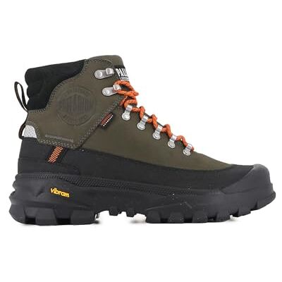 Palladium Mixte Pallarider Thins Wp+, Olive Night Black, 46 EU - Publicité Palladium Mixte Pallarider Thins Wp+, Olive Night Black, 46 EU - Publicité
