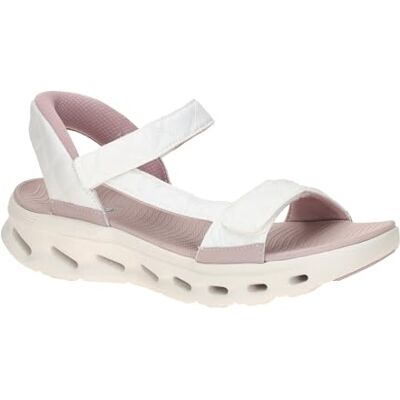 Skechers Femme Go Walk Glide-Step 2.0 Sandal Jada Slip-in ENTRAINEUSE, White, 37 EU - Publicité Skechers Femme Go Walk Glide-Step 2.0 Sandal Jada Slip-in ENTRAINEUSE, White, 37 EU - Publicité