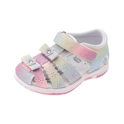 Chicco, Sandales Fille, avec Pratique Fermeture à Scratch, Chaussures Filles, Designed in Italy - Publicité Chicco, Sandales Fille, avec Pratique Fermeture à Scratch, Chaussures Filles, Designed in Italy - Publicité
