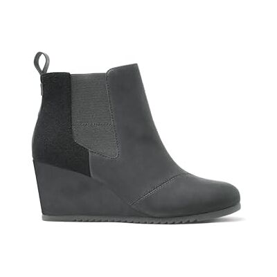 TOMS Femme Bailey Bottine, Gunmetal Suede, 38.5 EU - Publicité TOMS Femme Bailey Bottine, Gunmetal Suede, 38.5 EU - Publicité