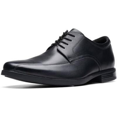 Clarks Howard Over Mens Black Leather, 6.5 - Publicité Clarks Howard Over Mens Black Leather, 6.5 - Publicité