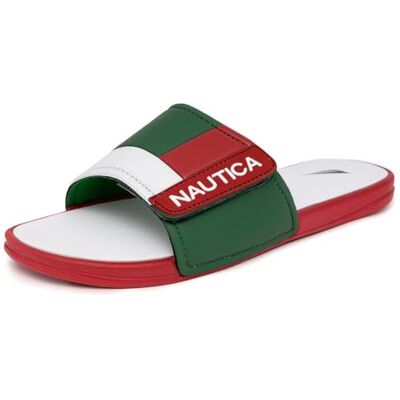 Nautica Men's Bower Athletic Slide, Adjustable Straps Comfort Sandal - Publicité Nautica Men's Bower Athletic Slide, Adjustable Straps Comfort Sandal - Publicité