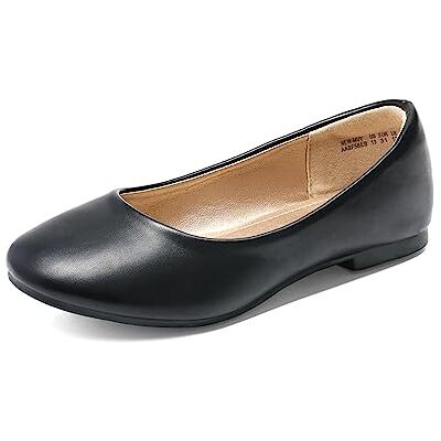 DREAM PAIRS Ballerines Fille Confortables à Enfiler, Chaussures Plates Enfant Semelle Souple Antidérapante, pour Quotidien, Fête et Mariage,Size 38.5,Noir/PU,New-MUY - Publicité DREAM PAIRS Ballerines Fille Confortables à Enfiler, Chaussures Plates Enfant Semelle Souple Antidérapante, pour Quotidien, Fête et Mariage,Size 38.5,Noir/PU,New-MUY - Publicité