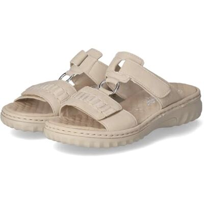 Rieker Femme 60481 Mules, Beige, 36 EU - Publicité Rieker Femme 60481 Mules, Beige, 36 EU - Publicité