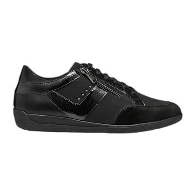 Geox Baskets D Myria C pour Femme, Noir, 37 EU - Publicité Geox Baskets D Myria C pour Femme, Noir, 37 EU - Publicité