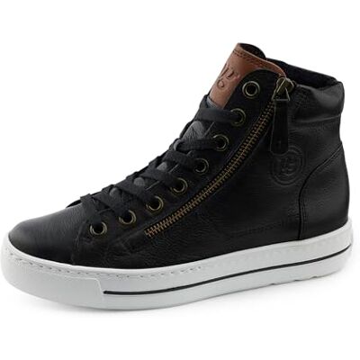 Paul Green Femme Chaussures à Lacets, Dame Chaussures Confortables,Chaussure Basse Confort,Lacets,Confortable,Schwarz (Black/Cognac),37 EU / 4 UK - Publicité Paul Green Femme Chaussures à Lacets, Dame Chaussures Confortables,Chaussure Basse Confort,Lacets,Confortable,Schwarz (Black/Cognac),37 EU / 4 UK - Publicité