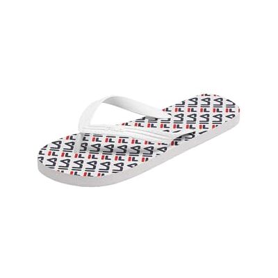 Fila Troy Logo Slipper, Mocassin Homme, Blanc, 43 EU - Publicité Fila Troy Logo Slipper, Mocassin Homme, Blanc, 43 EU - Publicité