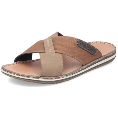 Rieker Mules Homme 21088, Pointure:41 EU, La Couleur:Marron - Publicité Rieker Mules Homme 21088, Pointure:41 EU, La Couleur:Marron - Publicité
