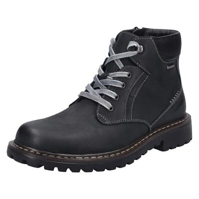 Josef Seibel Bottines de combat Chance 39 pour homme, Noir, 50 EU - Publicité Josef Seibel Bottines de combat Chance 39 pour homme, Noir, 50 EU - Publicité