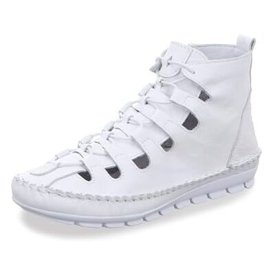 Gemini Bottines en Cuir pour Femmes 382175-01, Pointure:37 EU, La Couleur:Blanc - Publicité Gemini Bottines en Cuir pour Femmes 382175-01, Pointure:37 EU, La Couleur:Blanc - Publicité