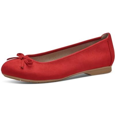 Jana Ballerines avec Noeud Vegan, Rouge (Rouge), 40 EU - Publicité Jana Ballerines avec Noeud Vegan, Rouge (Rouge), 40 EU - Publicité