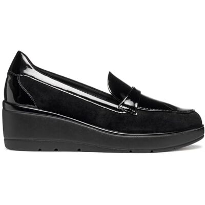 Geox Femme D Ilde Moccasin, Noir, 39 EU - Publicité Geox Femme D Ilde Moccasin, Noir, 39 EU - Publicité
