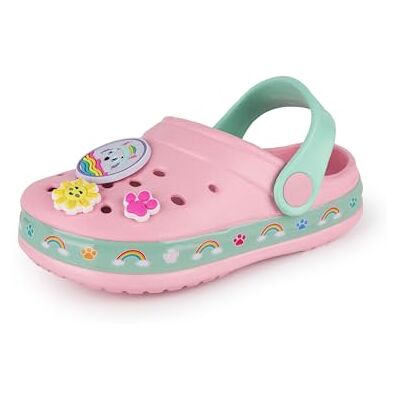 Paw Patrol Sabots Chaussures Enfant à Enfiler avec Breloques Chiot Roses Sandales Skye Everest pour l'intérieur et l'extérieur avec Bride Ajustable Produit dérivé de la série télévisée - Publicité Paw Patrol Sabots Chaussures Enfant à Enfiler avec Breloques Chiot Roses Sandales Skye Everest pour l'intérieur et l'extérieur avec Bride Ajustable Produit dérivé de la série télévisée - Publicité