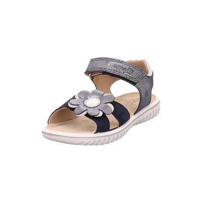 Superfit Sparkle Sandale, Bleu argenté 8000, 38 EU - Publicité Superfit Sparkle Sandale, Bleu argenté 8000, 38 EU - Publicité