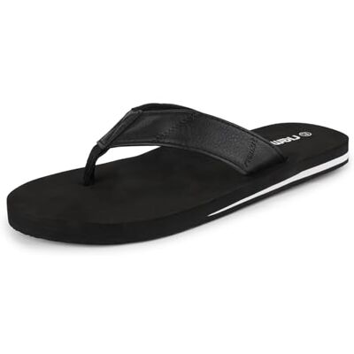 riemot Tong Hommes, Flip Flop, Tongue, Claquettes Ete de Plage et Piscine,Confort et Légères Tongs, Sandales de Marche Antidérapants,Cuir Noir EU 47 - Publicité riemot Tong Hommes, Flip Flop, Tongue, Claquettes Ete de Plage et Piscine,Confort et Légères Tongs, Sandales de Marche Antidérapants,Cuir Noir EU 47 - Publicité