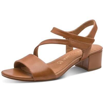 MARCO TOZZI sandale femme semelle intérieure Feel Me souple cuir doublure douce stylée, marron (COGNAC), 41 EU - Publicité MARCO TOZZI sandale femme semelle intérieure Feel Me souple cuir doublure douce stylée, marron (COGNAC), 41 EU - Publicité