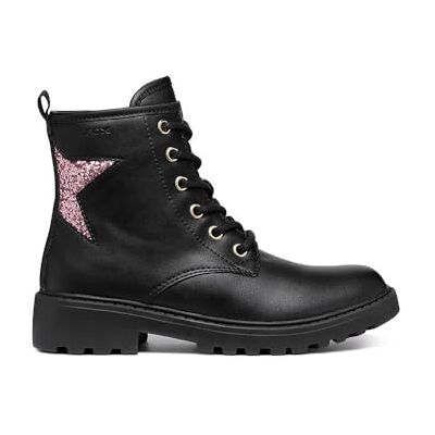 Geox Fille J Casey Girl G, Black Lt Rose, 29 EU - Publicité Geox Fille J Casey Girl G, Black Lt Rose, 29 EU - Publicité