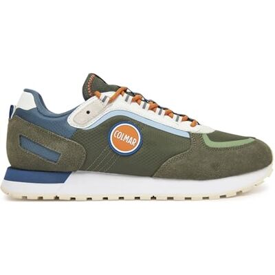 Sneaker uomo Colmar Travis Expedition 076 military green/ multicolor US25CO23 45 - Publicité Sneaker uomo Colmar Travis Expedition 076 military green/ multicolor US25CO23 45 - Publicité
