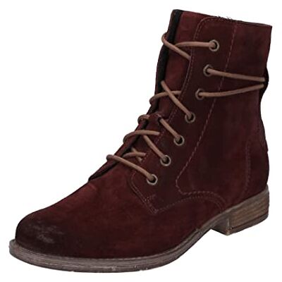 Josef Seibel Femme Bottines à Lacets Sienna 70, Dame Bottines,Largeur G (Normale),Semelle intérieure Amovible,Rouge (Carmin),40 EU / 6.5 UK - Publicité Josef Seibel Femme Bottines à Lacets Sienna 70, Dame Bottines,Largeur G (Normale),Semelle intérieure Amovible,Rouge (Carmin),40 EU / 6.5 UK - Publicité