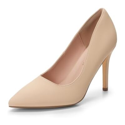 DREAM PAIRS Escarpins Femme Talon Aiguille Sexy, Chaussures à Bout Pointu Confortables avec Semelle Antidérapante,Size 36,Nue/Nubuck - Publicité DREAM PAIRS Escarpins Femme Talon Aiguille Sexy, Chaussures à Bout Pointu Confortables avec Semelle Antidérapante,Size 36,Nue/Nubuck - Publicité