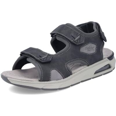 Rieker Sandales classiques pour homme 29151, Noir 00., 45 EU Large - Publicité Rieker Sandales classiques pour homme 29151, Noir 00., 45 EU Large - Publicité