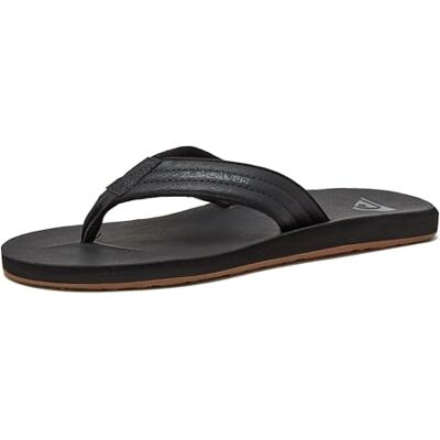Quiksilver Carver Nubuck, Tongs. Homme, Solide Noir, 43 EU - Publicité Quiksilver Carver Nubuck, Tongs. Homme, Solide Noir, 43 EU - Publicité