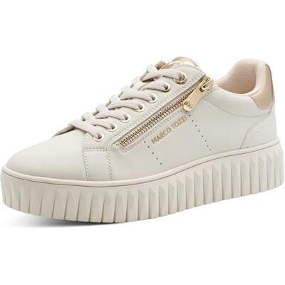 MARCO TOZZI Femmes Baskets Feel Me Doux Semelle Amovible Doublure Douce Élégant, Beige (Cream Comb), 41 EU - Publicité MARCO TOZZI Femmes Baskets Feel Me Doux Semelle Amovible Doublure Douce Élégant, Beige (Cream Comb), 41 EU - Publicité