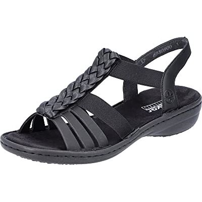 Rieker Sandales pour femme 60809, Noir, 40 EU - Publicité Rieker Sandales pour femme 60809, Noir, 40 EU - Publicité