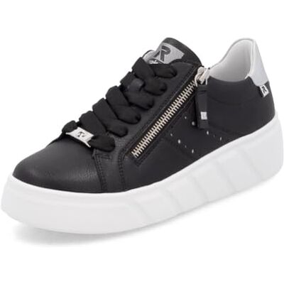 Rieker W2605 Baskets basses pour femme Semelle lâche, Noir 00., 39 EU - Publicité Rieker W2605 Baskets basses pour femme Semelle lâche, Noir 00., 39 EU - Publicité