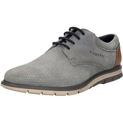 bugatti Chaussures d'affaires à lacets pour homme, Gris 1500, 44 EU Large - Publicité bugatti Chaussures d'affaires à lacets pour homme, Gris 1500, 44 EU Large - Publicité