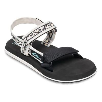Quiksilver Sandales Monkey Caged pour homme, noir/blanc, 46 EU, Noir/blanc, 46 EU - Publicité Quiksilver Sandales Monkey Caged pour homme, noir/blanc, 46 EU, Noir/blanc, 46 EU - Publicité