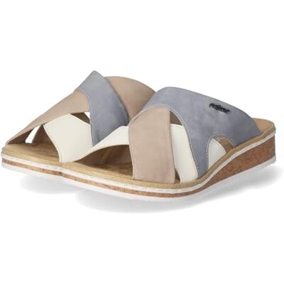 Rieker Mules V3683 pour Femme, Multicolore, 42 EU - Publicité Rieker Mules V3683 pour Femme, Multicolore, 42 EU - Publicité