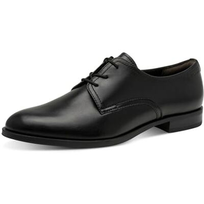 Tamaris Femmes Chaussures à lacets Cuir plates noir 40 EU - Publicité Tamaris Femmes Chaussures à lacets Cuir plates noir 40 EU - Publicité