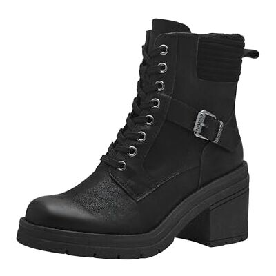MARCO TOZZI Bottines à Lacets pour Femme Botte Tendance, Noir, 41 EU - Publicité MARCO TOZZI Bottines à Lacets pour Femme Botte Tendance, Noir, 41 EU - Publicité