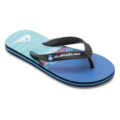 Quiksilver Sandales Molokai Art pour homme, Black Blue Blue Blue, 37 EU - Publicité Quiksilver Sandales Molokai Art pour homme, Black Blue Blue Blue, 37 EU - Publicité