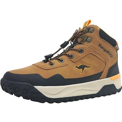 KangaROOS K-NB Vivi RV Botte de Neige, Tan/Orange, 34 EU - Publicité KangaROOS K-NB Vivi RV Botte de Neige, Tan/Orange, 34 EU - Publicité