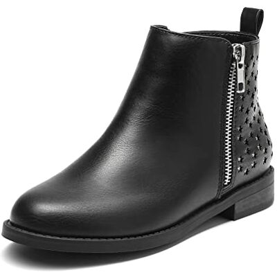 DREAM PAIRS Bottines Fille Confortables Chaussures Courtes à Enfiler avec Fermeture Éclair Antidérapantes pour Automne Hiver,Size 37.5,Noir/PU,SDBO2221K - Publicité DREAM PAIRS Bottines Fille Confortables Chaussures Courtes à Enfiler avec Fermeture Éclair Antidérapantes pour Automne Hiver,Size 37.5,Noir/PU,SDBO2221K - Publicité