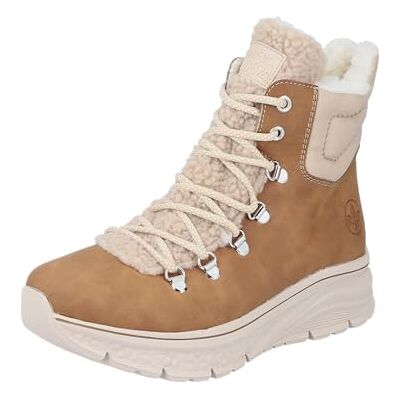 Rieker Femme 48030 Bottes à Lacets, Marron, 39 EU - Publicité Rieker Femme 48030 Bottes à Lacets, Marron, 39 EU - Publicité