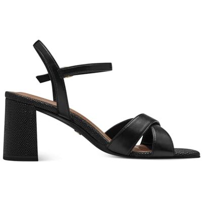 Tamaris Femme Sandale à Talon, Noir, 37 EU - Publicité Tamaris Femme Sandale à Talon, Noir, 37 EU - Publicité