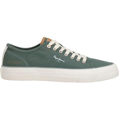 Pepe Jeans Homme Taylor Match M Sneak, Vert myrte, 39 EU - Publicité Pepe Jeans Homme Taylor Match M Sneak, Vert myrte, 39 EU - Publicité