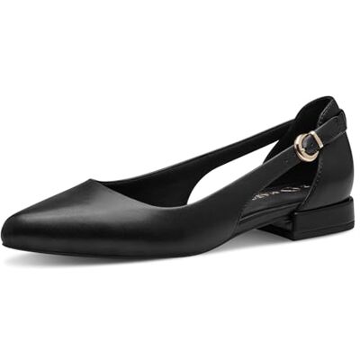 MARCO TOZZI Ballerines by Guido Maria Kretschmer Femme, Noir, 39 EU - Publicité MARCO TOZZI Ballerines by Guido Maria Kretschmer Femme, Noir, 39 EU - Publicité