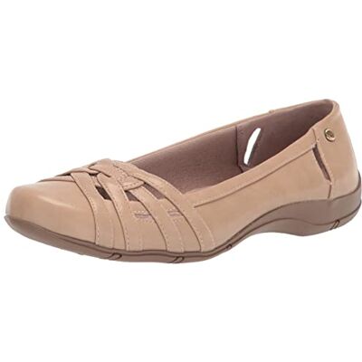 LifeStride Femme Diverse Plat, Taupe Tendre, 41.5 EU Large - Publicité LifeStride Femme Diverse Plat, Taupe Tendre, 41.5 EU Large - Publicité