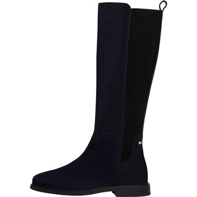 Tommy Hilfiger Bottes Femme Flag Long en Daim, Bleu (Space Blue), 36 - Publicité Tommy Hilfiger Bottes Femme Flag Long en Daim, Bleu (Space Blue), 36 - Publicité