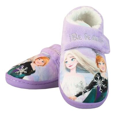 Disney Filles Chaussons Frozen Violet 33 - Publicité Disney Filles Chaussons Frozen Violet 33 - Publicité