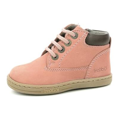 Kickers Tackland, Bottillons Mixte, Rose Clair, 33 - Publicité Kickers Tackland, Bottillons Mixte, Rose Clair, 33 - Publicité