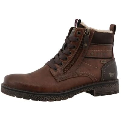 MUSTANG Bottines pour Hommes 15M0081002, Pointure:43 EU, La Couleur:Marron - Publicité MUSTANG Bottines pour Hommes 15M0081002, Pointure:43 EU, La Couleur:Marron - Publicité