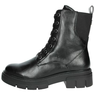 MARCO TOZZI Bottines à Lacets pour Femme Botte Tendance, Noir, 38 EU - Publicité MARCO TOZZI Bottines à Lacets pour Femme Botte Tendance, Noir, 38 EU - Publicité