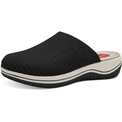 Jana Mules Femme à Semelle épaisse Vegan, Black, 37 EU - Publicité Jana Mules Femme à Semelle épaisse Vegan, Black, 37 EU - Publicité
